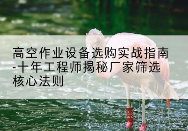 榕江剪叉式升降机厂家-高空作业设备选购实战指南-十年工程师揭秘厂家筛选核心法则